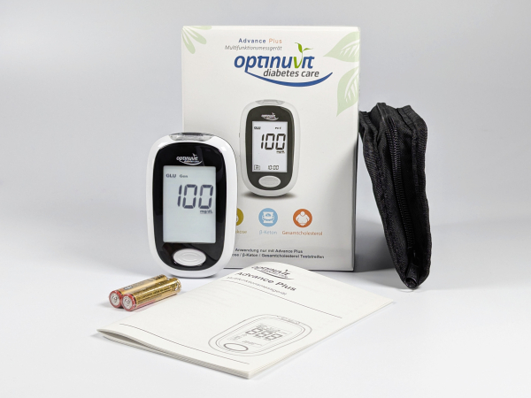 Optinuvit Diabetescare Advance Plus Blutzuckermessgerät